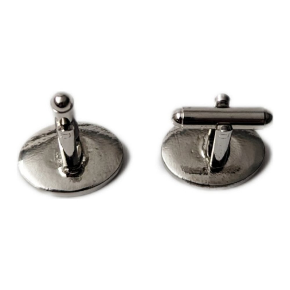 Art Pewter Scottish Thistle Cufflinks - Picture 4 of 5